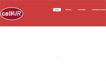 Tablet Screenshot of cellair.de
