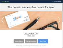 Tablet Screenshot of cellair.com